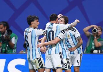 Argentina x Suíça: onde assistir ao vivo, horário, escalações e tudo sobre as quartas da Copa do Mundo. Imagem: Seleção argentina