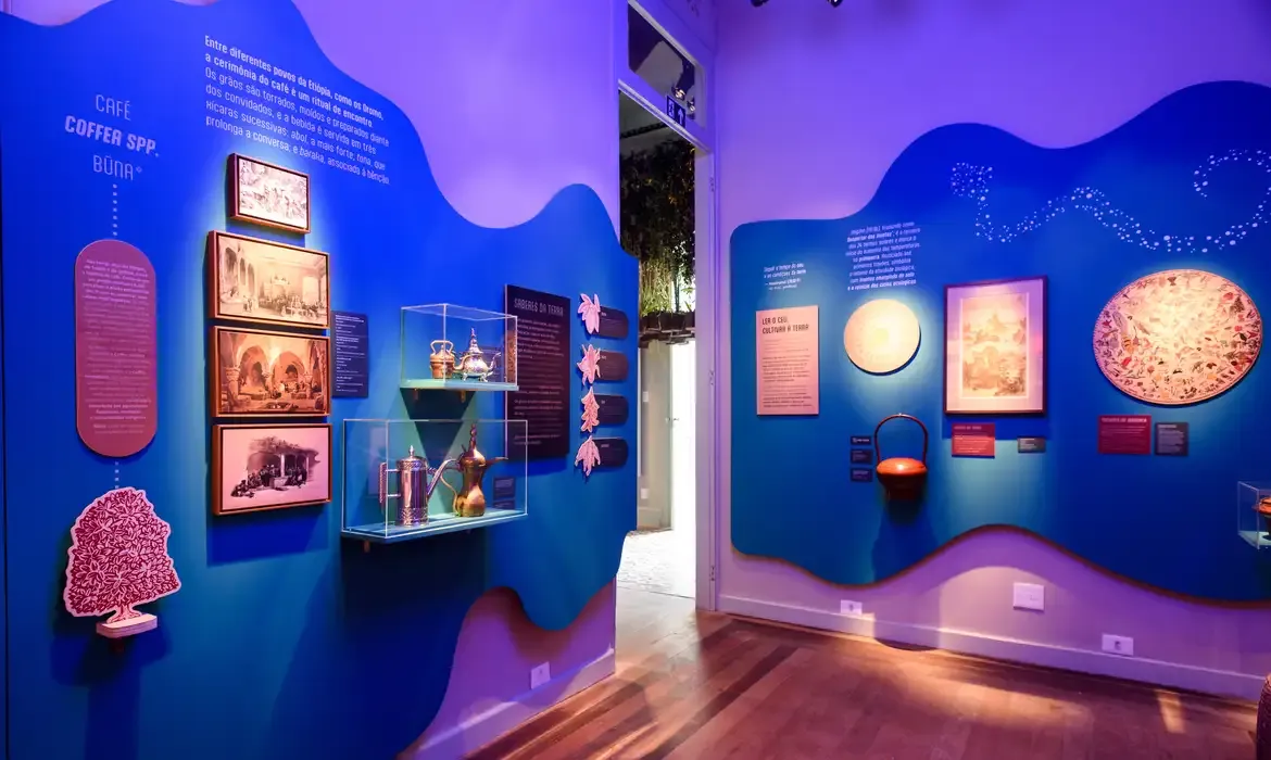 Exposição O Tempo das Plantas revela conexões entre chá e café