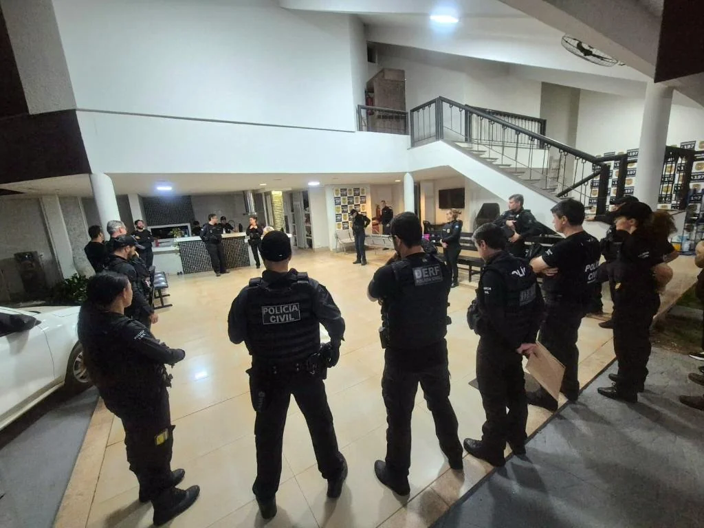 Operação em Rondonópolis mira facção por lavagem de dinheiro com bingos