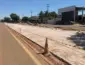 Estacionamento no canteiro central da Avenida Joaquim Socreppa entra na reta final em Sinop