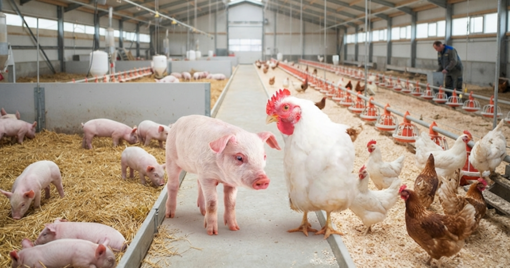 Custo de produção do frango sobe no Paraná e do suíno recua em Santa Catarina em junho