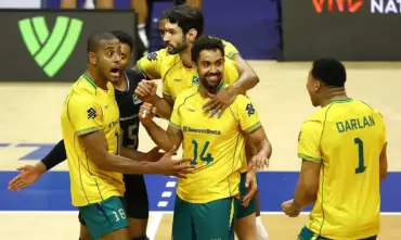 Brasil define elenco para a Liga das Nações de vôlei