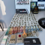 Mulher é presa por tráfico com 105 porções de maconha em Cuiabá
