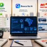 Plataforma digital integrada com ZappyDo, Busca na IA e Max Tráfego exibida