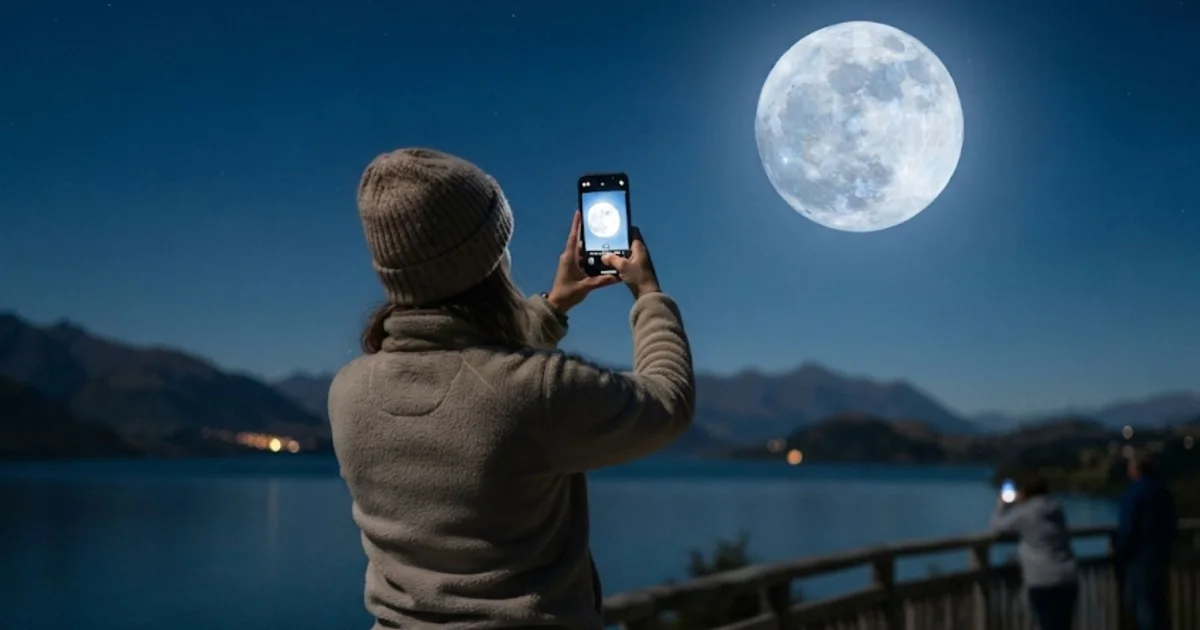 Como fotografar a Lua usando apenas o celular