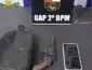 Grupo de Apoio da PM intercepta motociclista com revólver no guidão em Barra do Garças