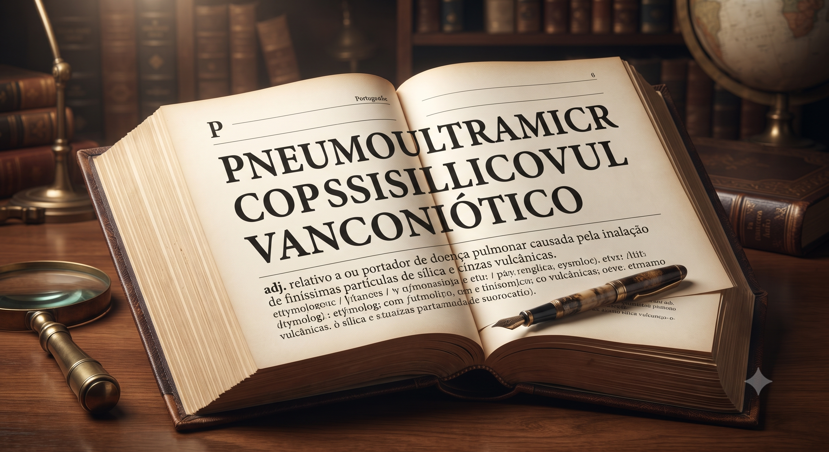 Pneumoultramicroscopicossilicovulcanoconiótico: a maior palavra