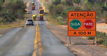 Atenção, motorista: Confira os pontos de obras na BR-163 e BR-364 nesta sexta-feira (17)
