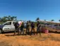 Operação integrada localiza 500 quilos de maconha enterrados em fazenda em Colniza e prende três suspeitos