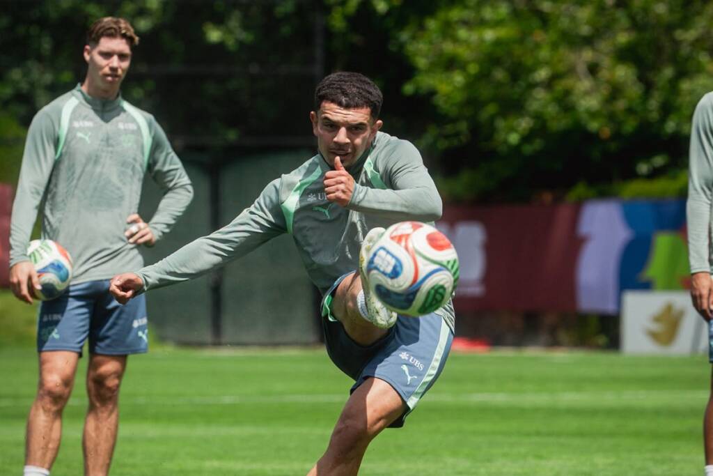 Suíça x Colômbia: onde assistir ao vivo, horário e prováveis escalações das oitavas da Copa do Mundo. Imagem: Seleção da Suíça