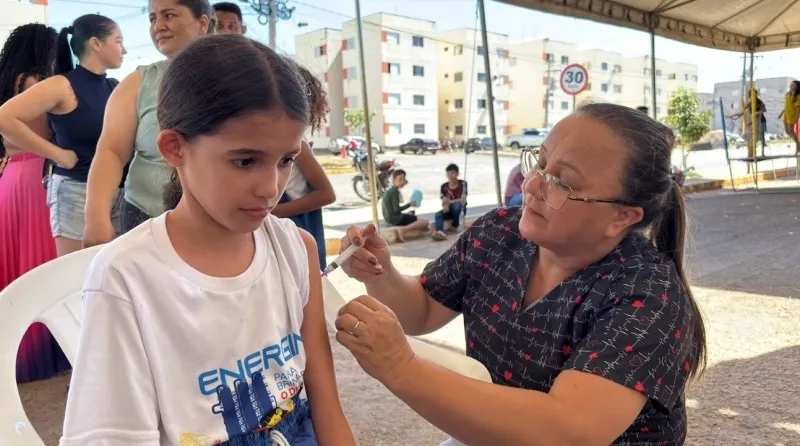 Ações itinerantes de vacinação aplicam mais de 2,3 mil doses e ampliam proteção em Sinop