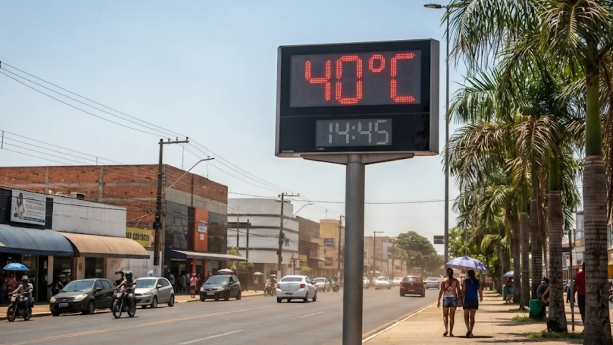Calor extremo: bolha de calor vai elevar temperaturas acima de 40ºC em cinco estados brasileiros