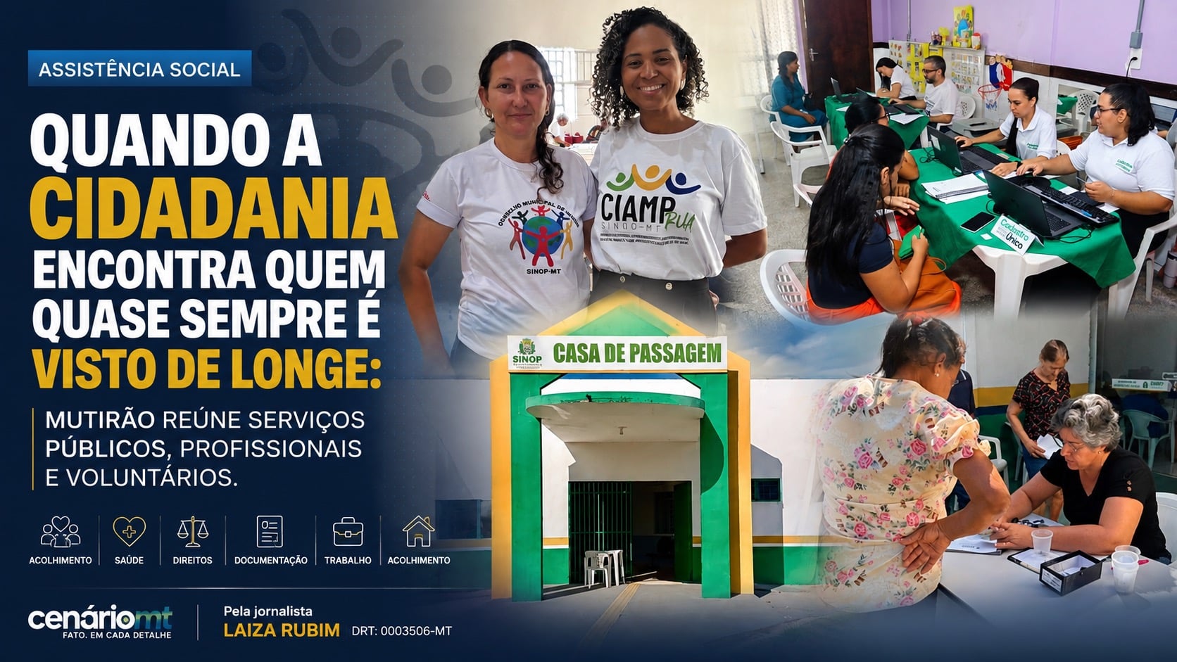 QUANDO A CIDADANIA ENCONTRA QUEM QUASE SEMPRE É VISTO DE LONGE