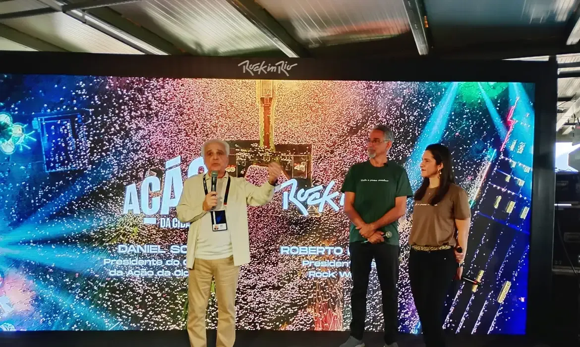 Fome ganha força com parceria do Rock in Rio