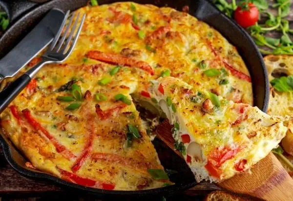 Omelete cremosa fica pronta em 10 minutos