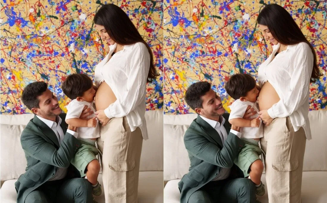 Gravidez de Arthur Aguiar e Jheny Santucci é anunciada