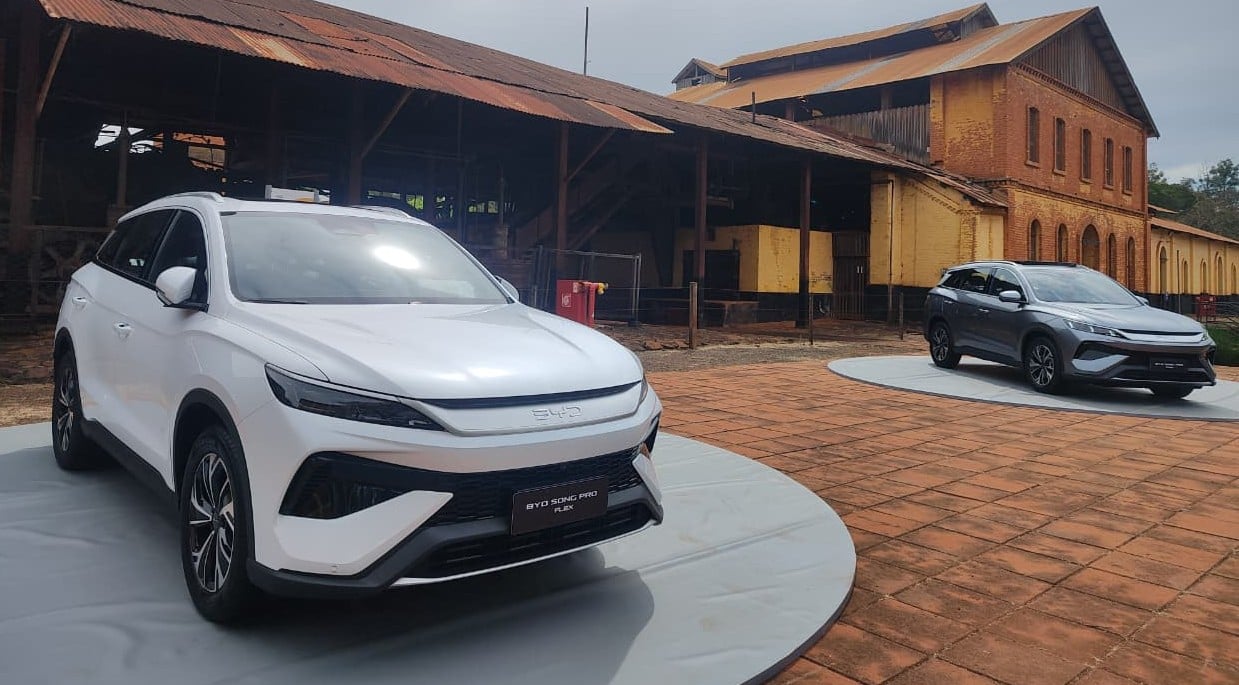 BYD Song Pro Flex une tecnologia híbrida e combustível renovável