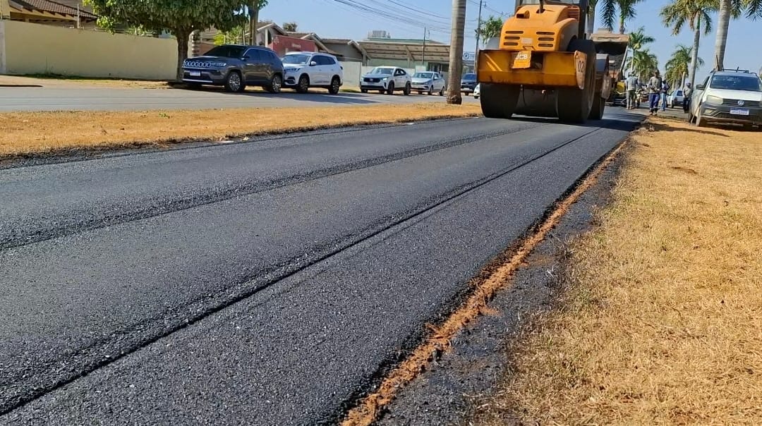 Prefeitura de Lucas do Rio Verde avança com a reconstrução da ciclovia e melhorias na Avenida das Acácias