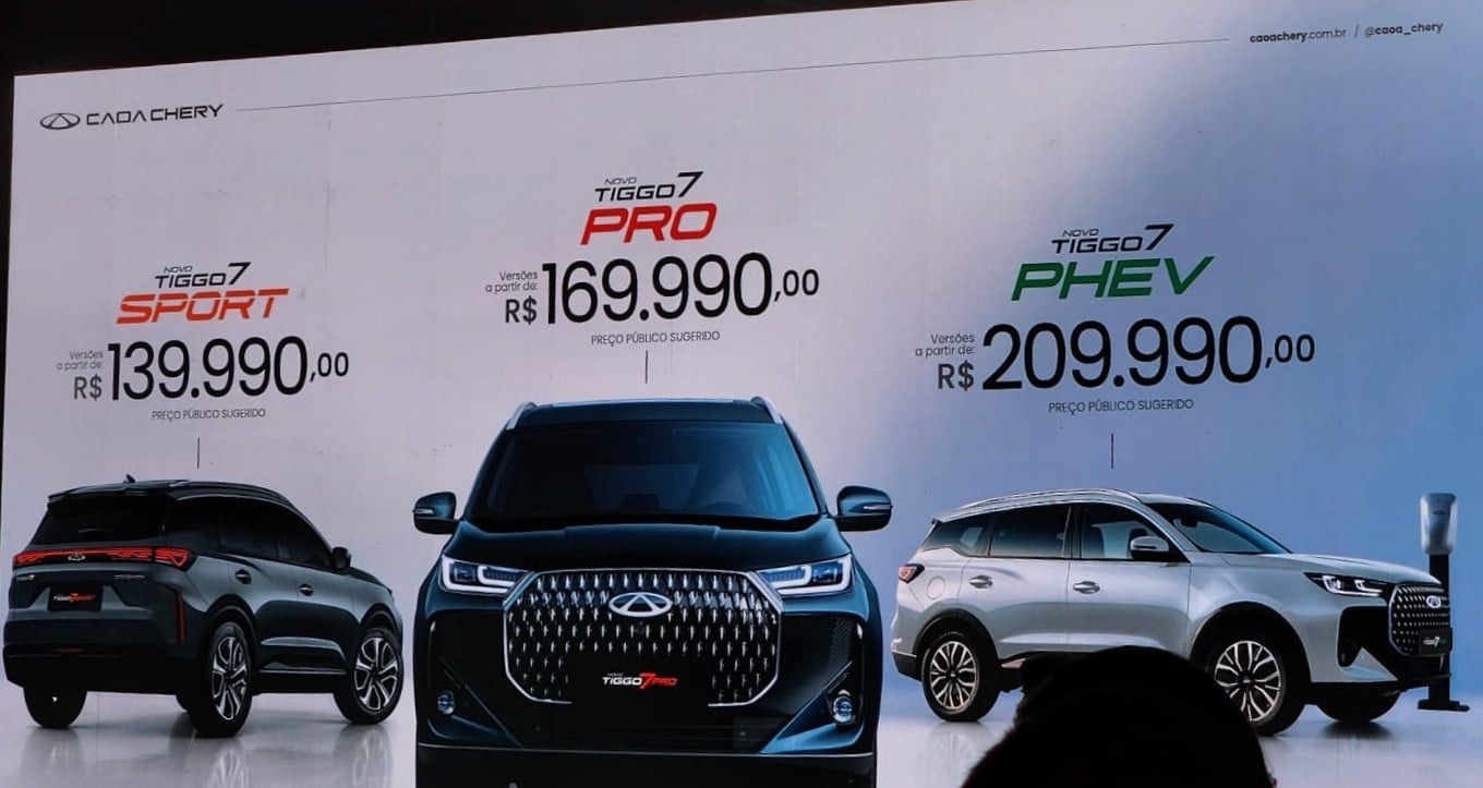 Caoa Chery Tiggo 7 muda design, tecnologia e parte de R$ 139.990   Sergio Dias (1)