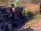 Motorista morre após carreta tombar na BR-364