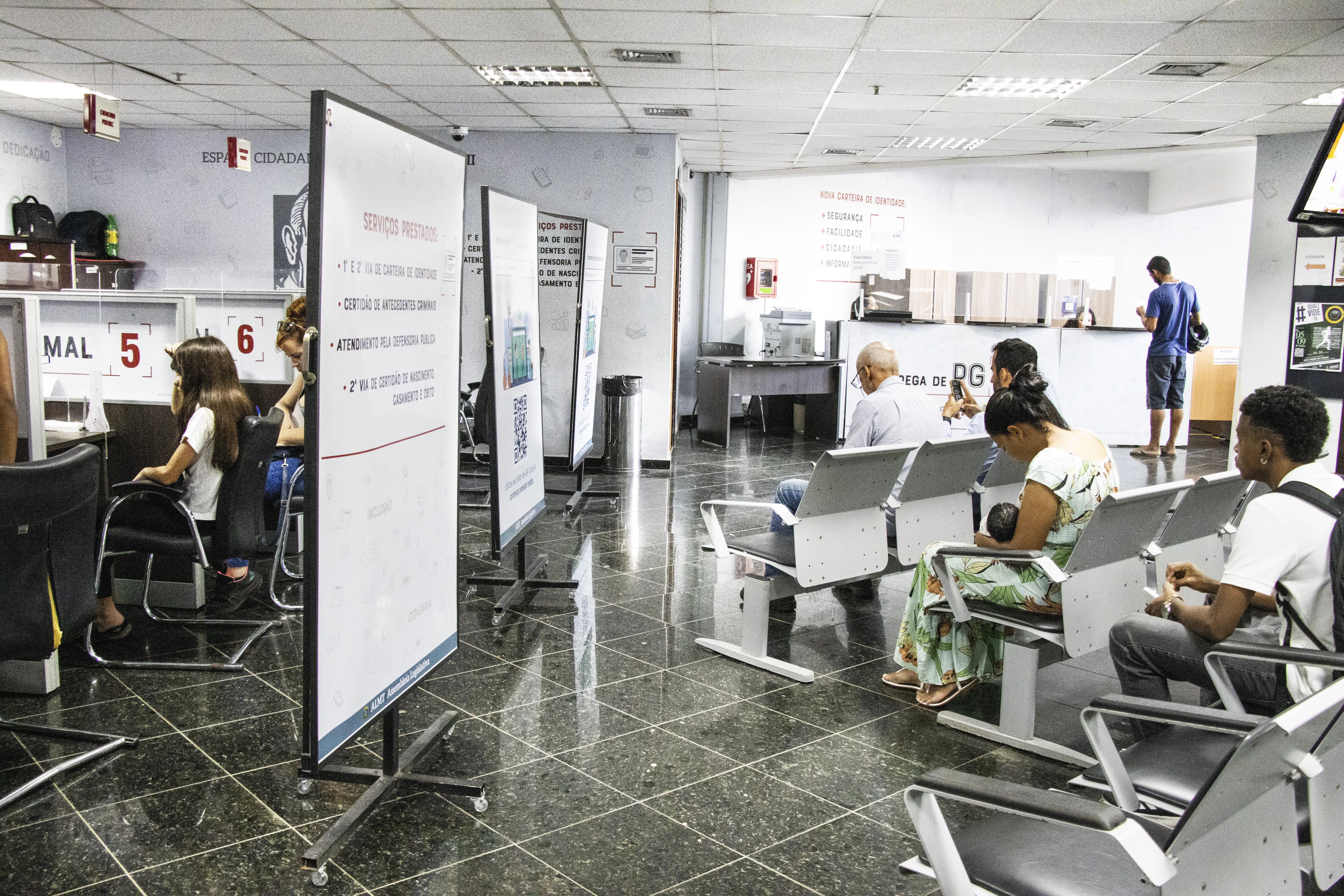 Espaço Cidadania retoma atendimento presencial completo na Assembleia Legislativa em Cuiabá após recesso