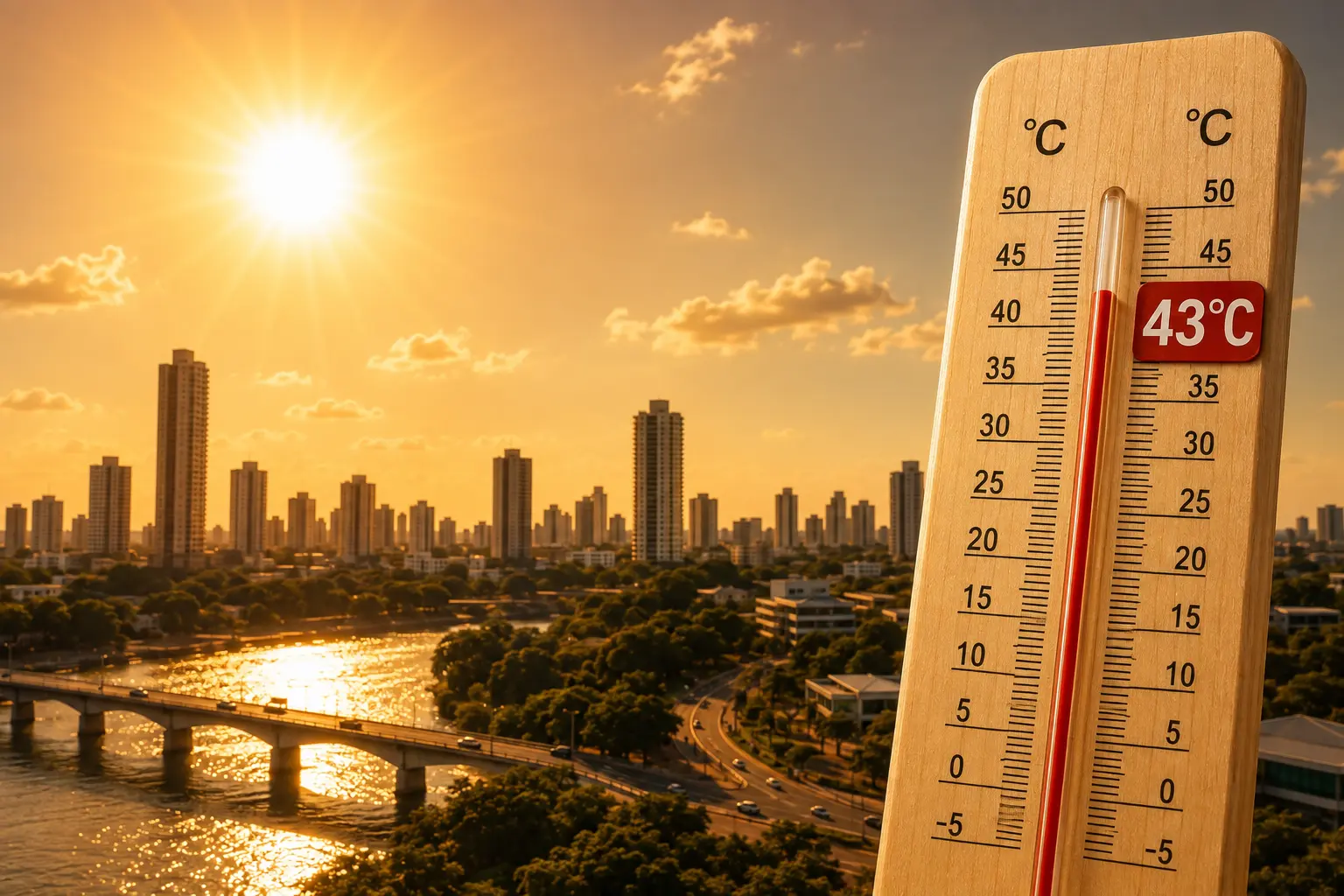 Estresse climático calor extremo, queimadas e eventos severos impactam a vida dos mato grossenses