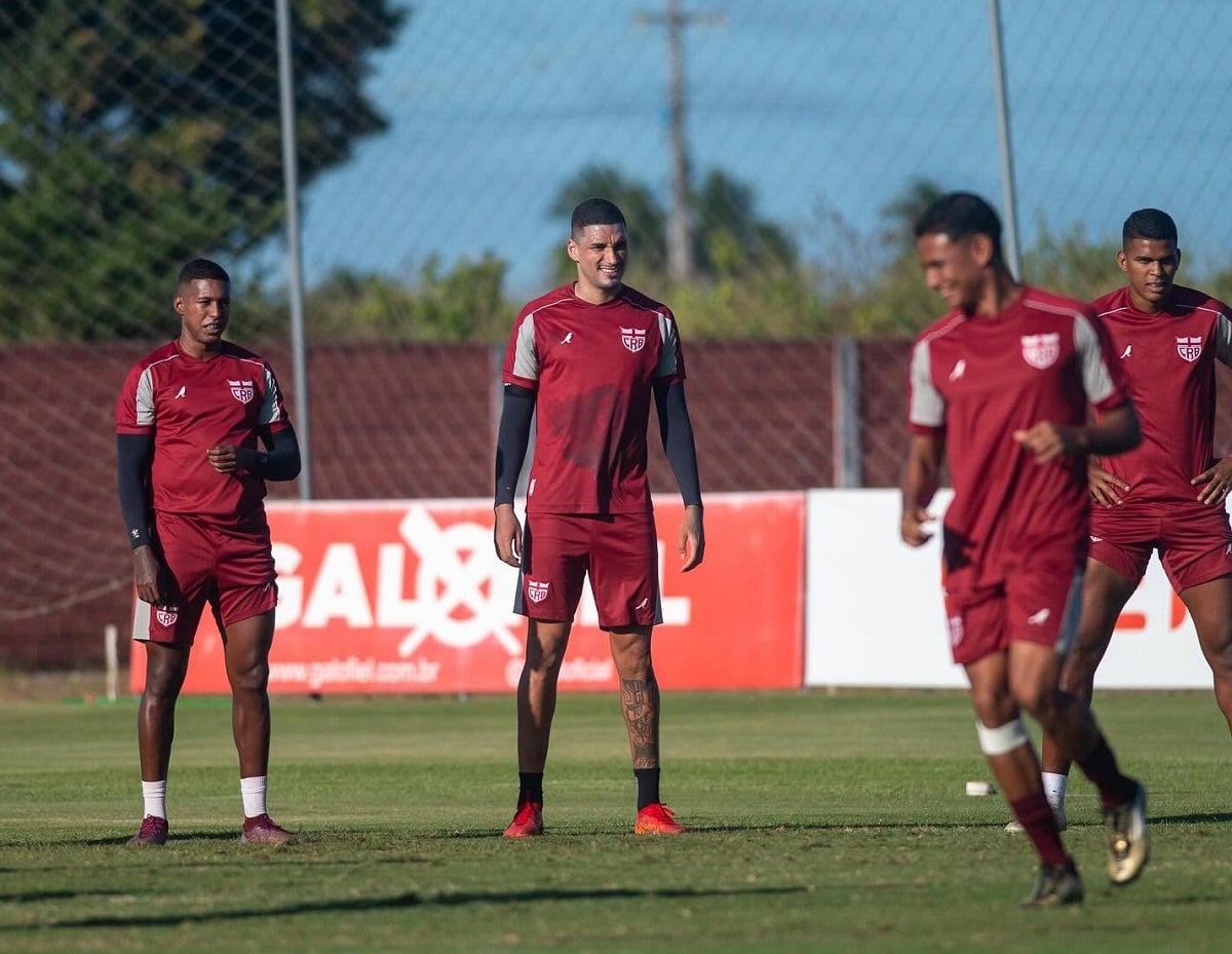 Juventude x CRB: onde assistir ao vivo, escalações pela Série B. Imagem: Francisco Cedrim/CRB