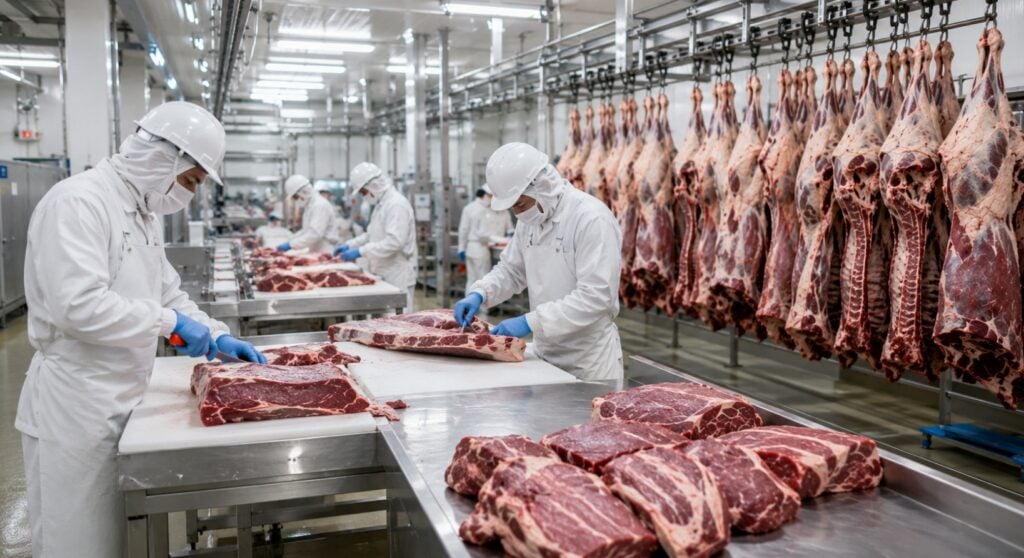 Frigoríficos de MT aumentam exportações de carne bovina para a Espanha em 172% em julho