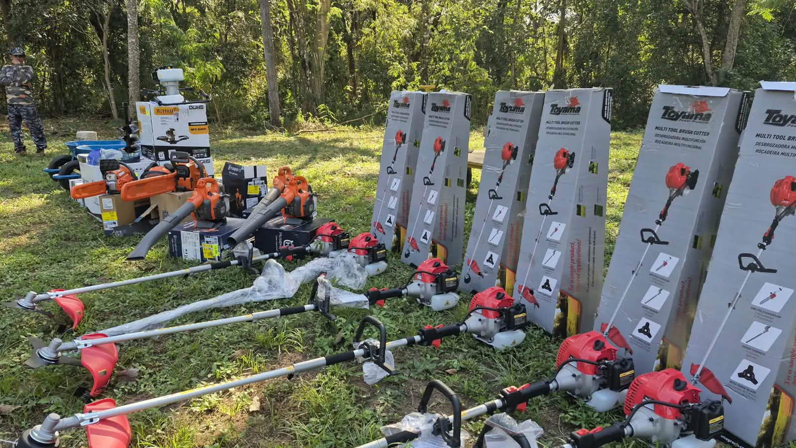 Com verba de R$ 32,5 mil do Juvam, Horto Florestal Tote Garcia ganha reforço de maquinário para arborizar Cuiabá
