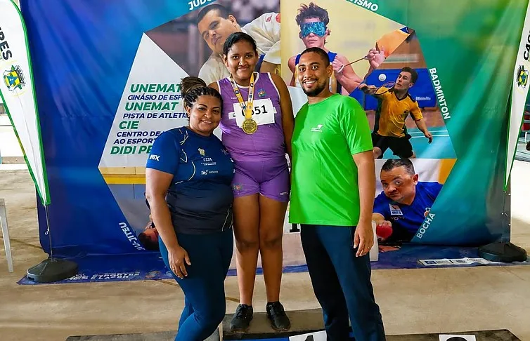 Atletas de Nossa Senhora do Livramento brilham e conquistam chuva de medalhas nos Jogos Paradesportivos de MT