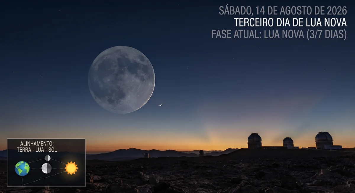 Lua hoje (15/08): qual é a fase lunar deste sábado? Veja calendário