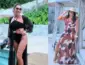 Margareth Serrão mostra tatuagem em viagem na Bahia