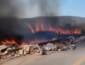 Motorista morre após carreta cair em ribanceira e pegar fogo na BR-070 em MT