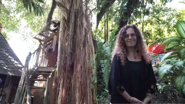 Mulher vive 17 anos em casa na árvore em Miami