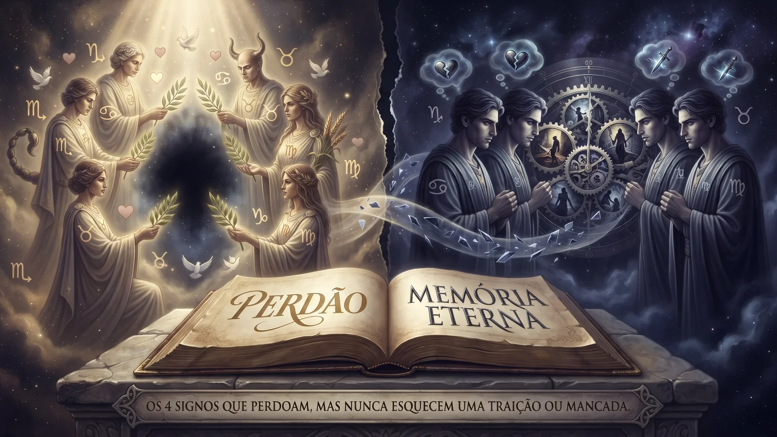 Os 4 signos que perdoam