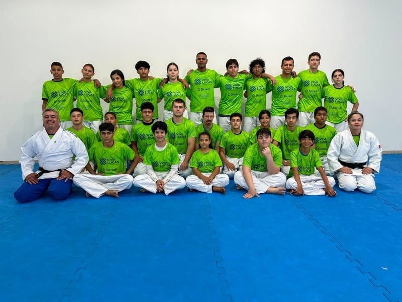 Programa Viva Lucas entrega novos kimonos e amplia estrutura do Judô em Lucas do Rio Verde