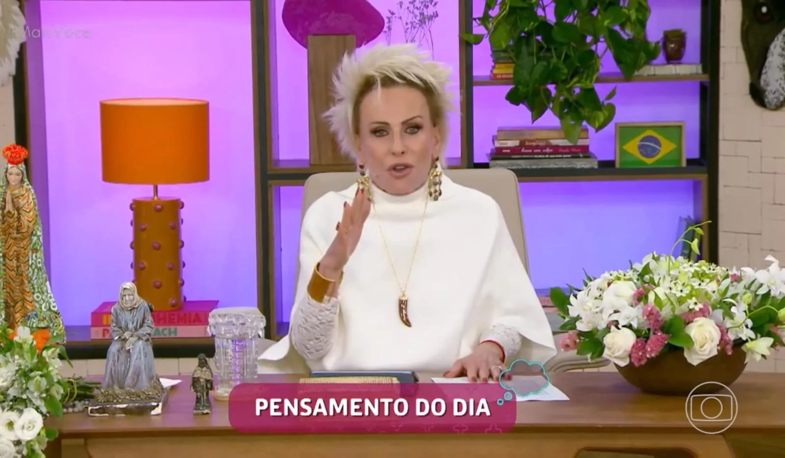Reflexão de Ana Maria Braga destaca foco e persistência