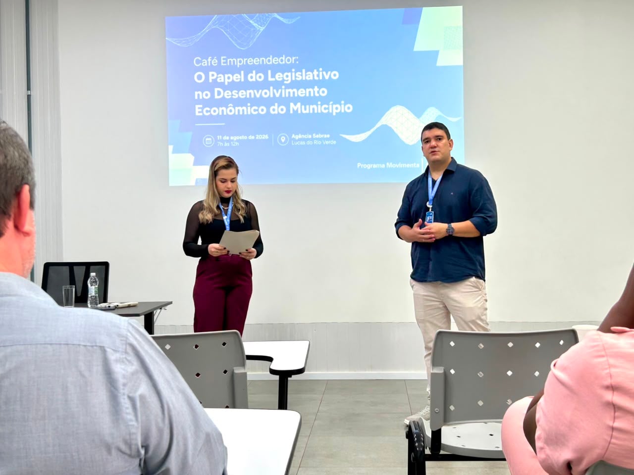 Sebrae promove Café Empreendedor e fortalece diálogo com o Legislativo de Lucas do Rio Verde