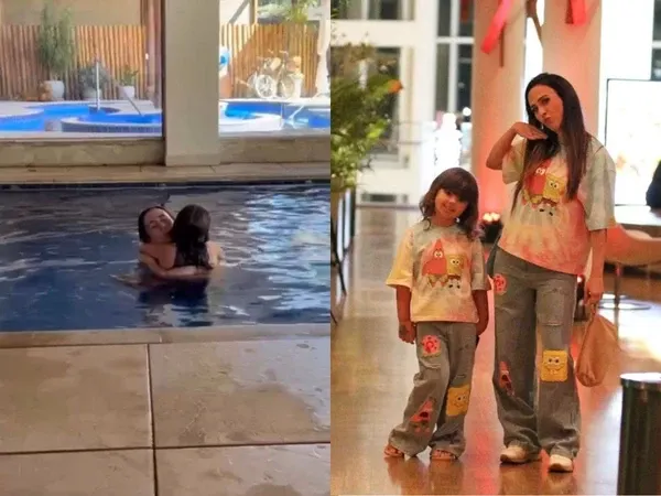Tata Werneck emociona ao cantar com Clara Maria