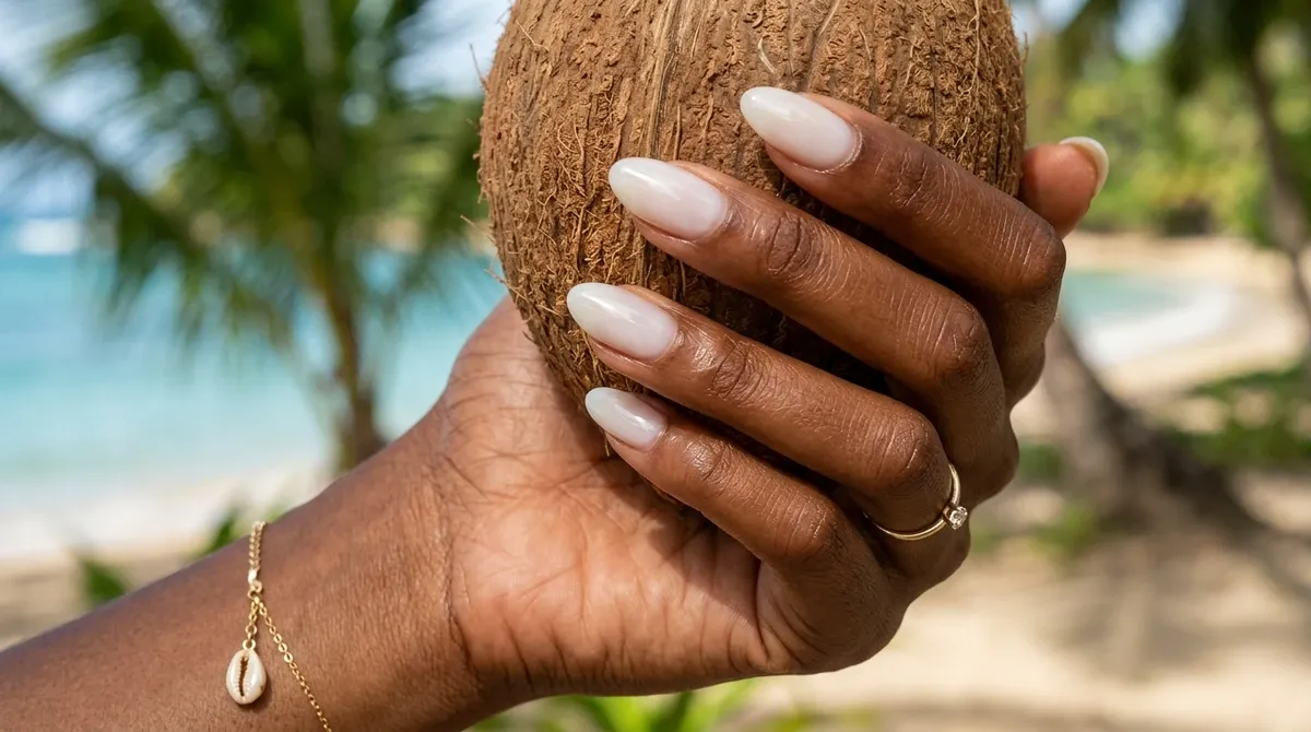 Unhas água de coco ganham destaque entre famosas
