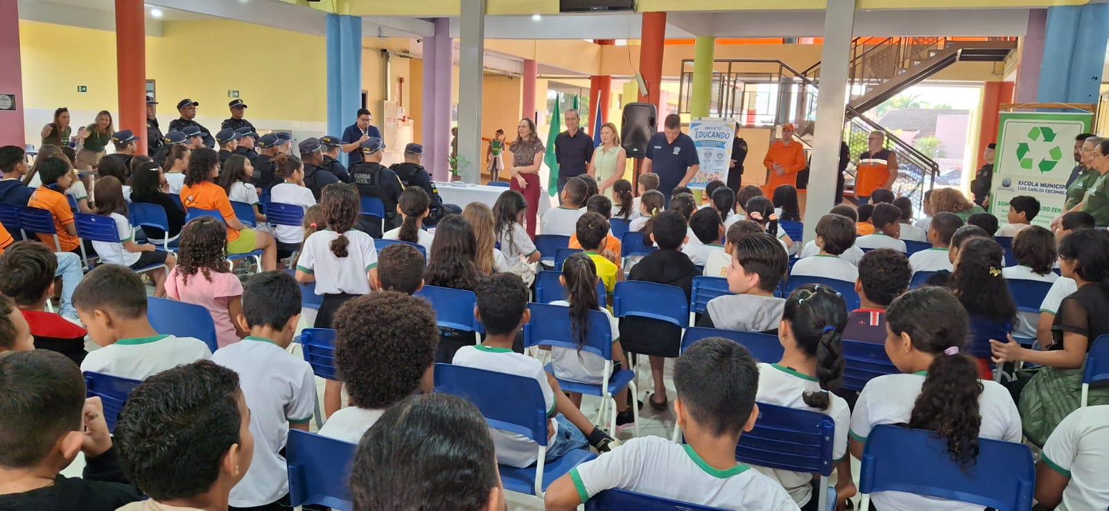 Educação que protege: Guarda Municipal lança projeto para prevenir violência e drogas