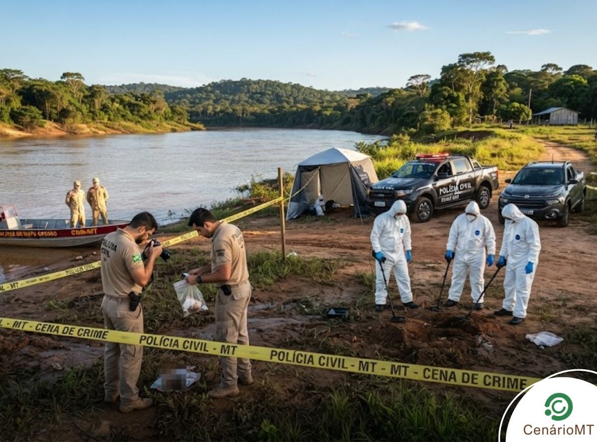 Mulher de 35 anos que estava desaparecida é encontrada morta com sinais de violência em Matupá