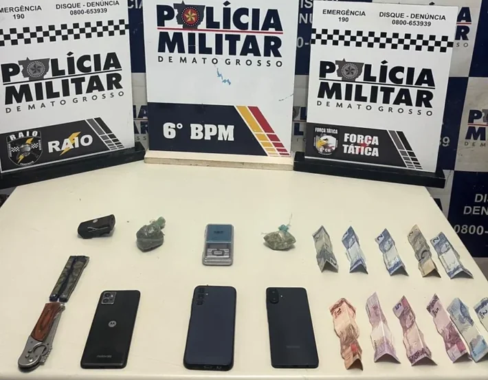PM resgata homem condenado a “salve” e prende três suspeitos em Cáceres