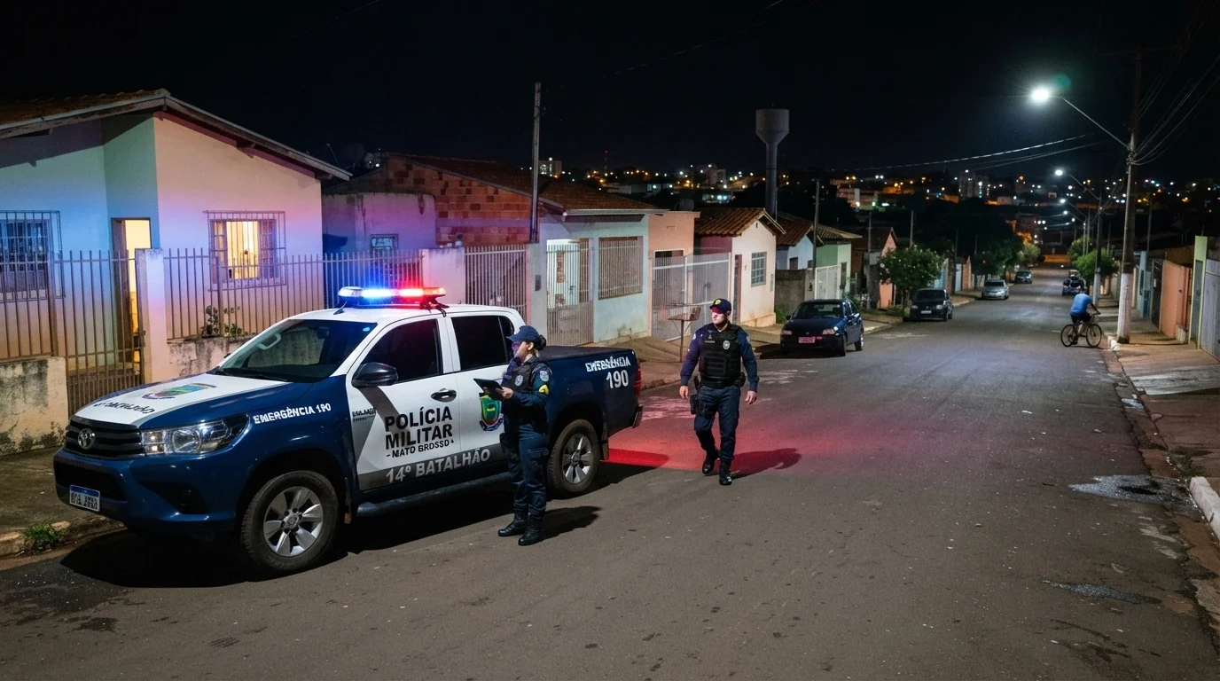 Homem é preso com Taser após som de 107 dB perturbar criança autista e gerar confusão em Rondonópolis