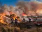 Bombeiros escapam de incêndio florestal após chamas cercarem viatura em Colíder
