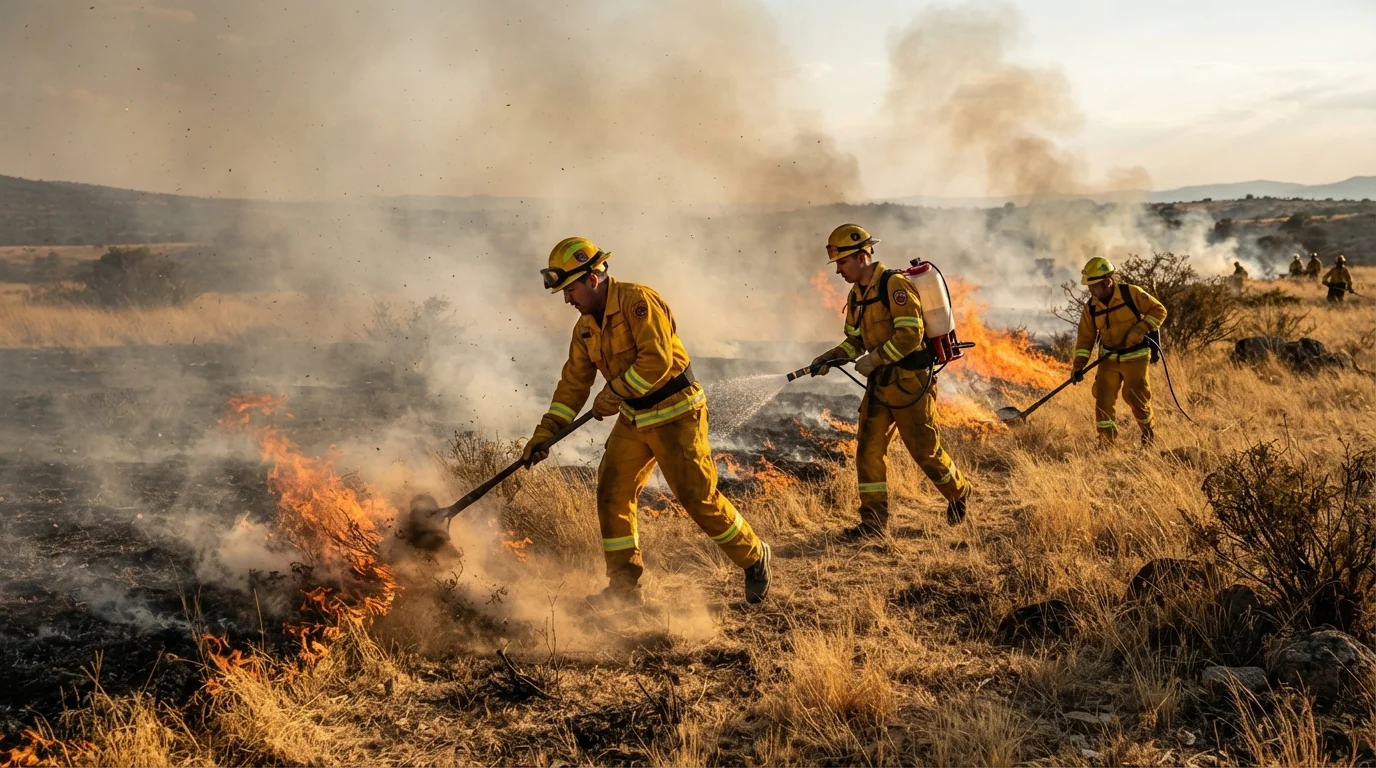 Bombeiros combatem 10 incêndios florestais em Mato Grosso e monitoram centenas de focos de calor