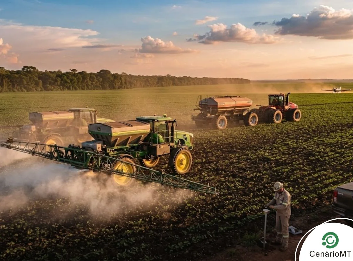 Alta nos preços de fertilizantes pressiona safra 2026/27 em Mato Grosso e impulsiona uso estratégico de calcário