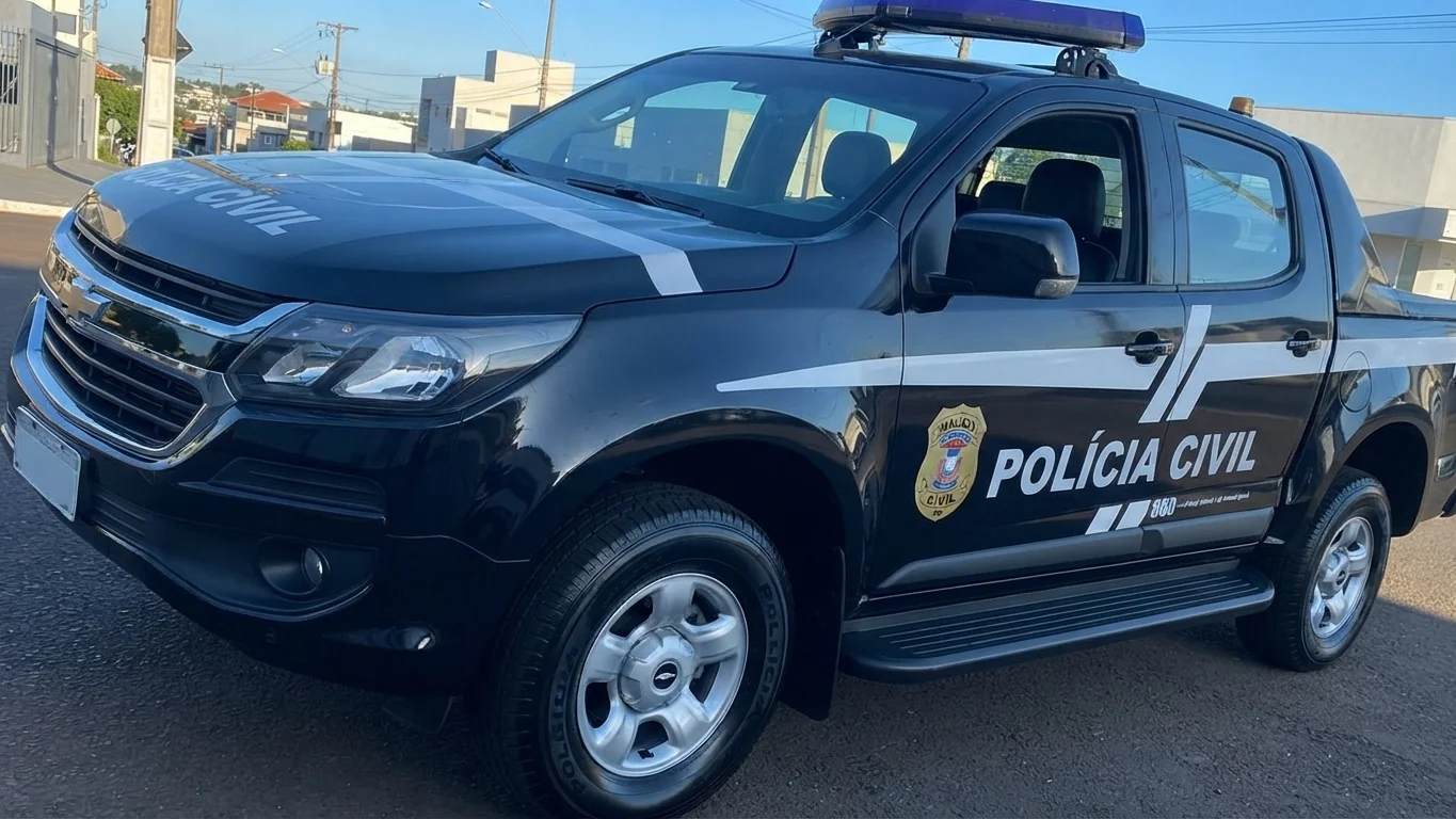 Caminhonete da polícia civil