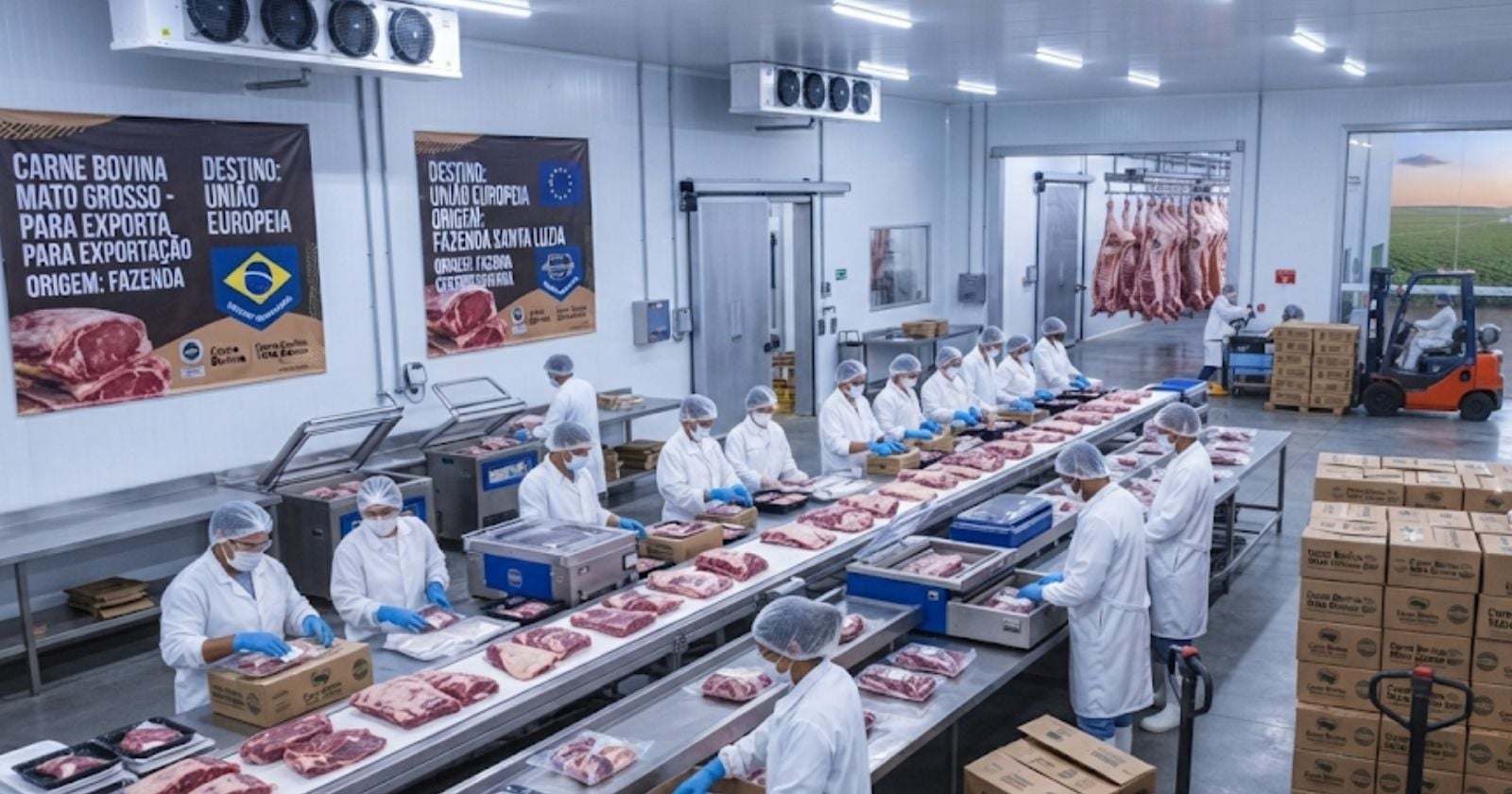 Mercado europeu paga até 40% a mais pela carne bovina de Mato Grosso no 1º semestre de 2026