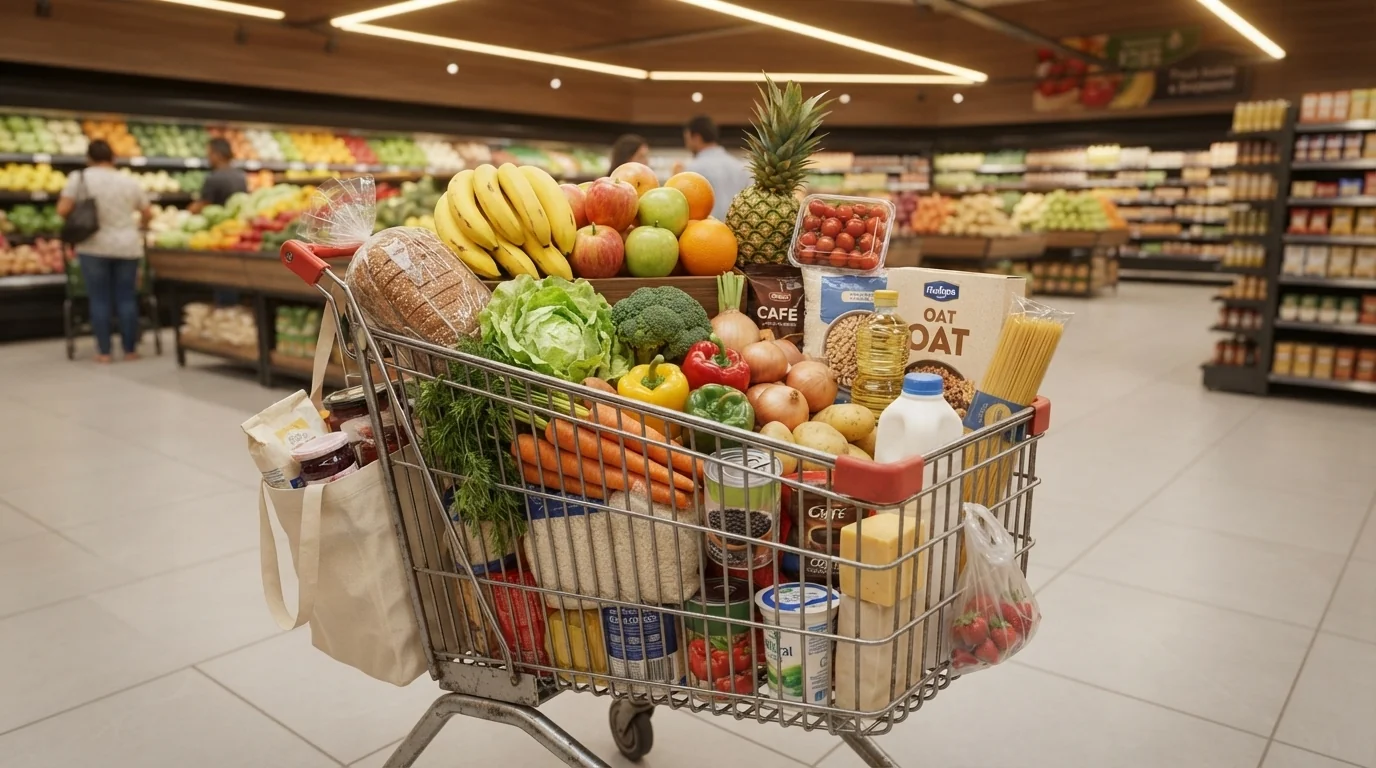 Cesta básica volta a subir em Cuiabá após cinco semanas de queda e é puxada por altas no tomate e café